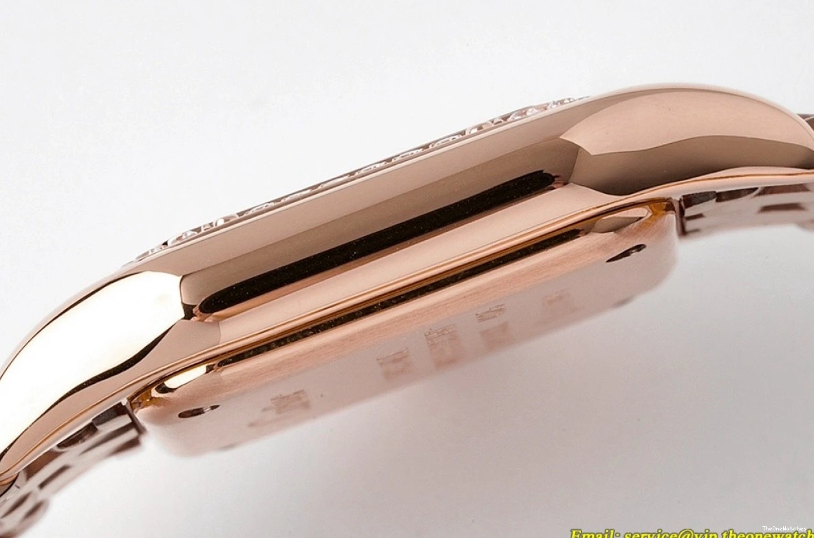 RG Ladies Dial BVF Dia White Quartz Secrete De RG 22mm Panthere 0421